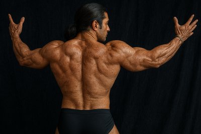 a man with his back turned to the camera