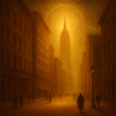 Divine Light Renaissance Art Style Style Transfer Example