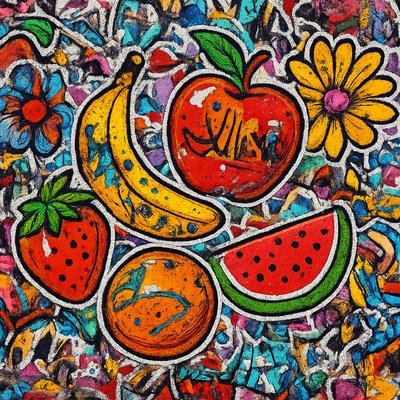 Sticker Bomb Street Art Style 3