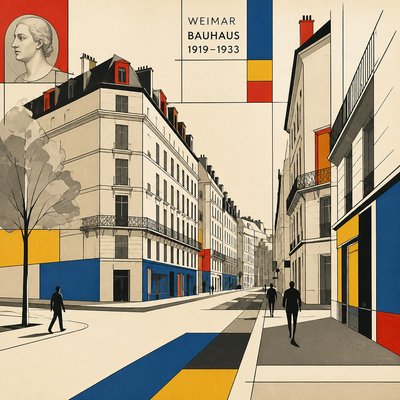 Weimar Art Style Style Transfer Example