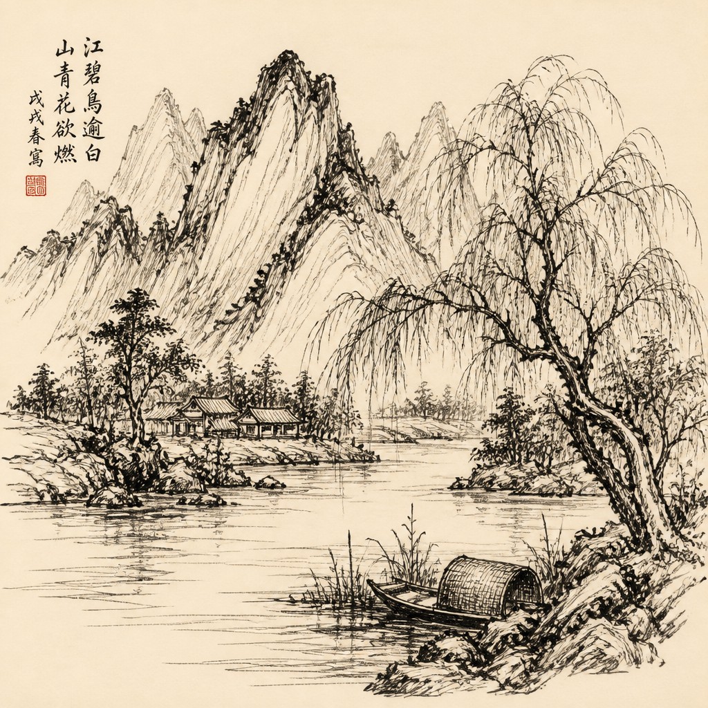 Pen and Ink Drawing Style example artwork 2