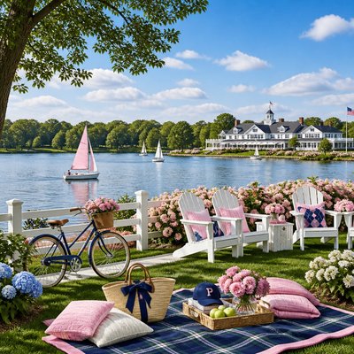 wide landscape with natural scenery — Preppy Aesthetic