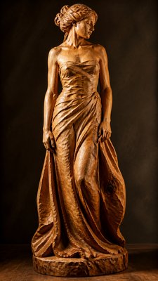full-length portrait of an elegant figure