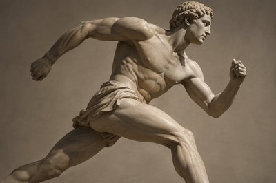 ancient greek olympic runner