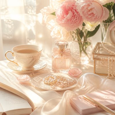 still life with everyday objects — Light Feminine Aesthetic