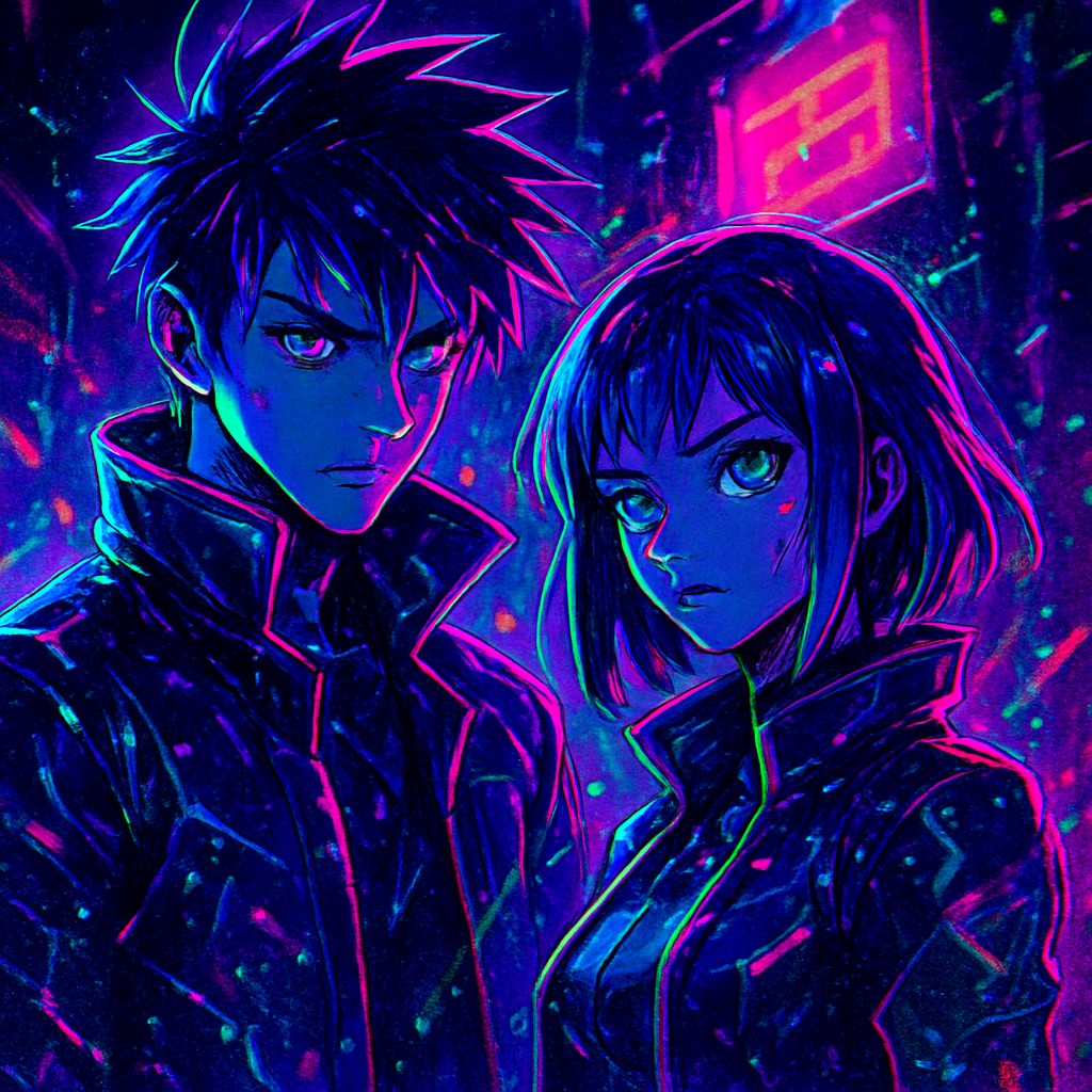 portrait of two people together