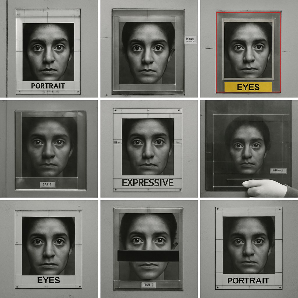 portrait of a person with expressive eyes