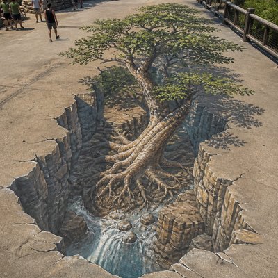 a tree in nature