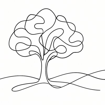 a tree in nature