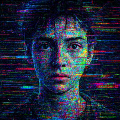portrait of a person with expressive eyes