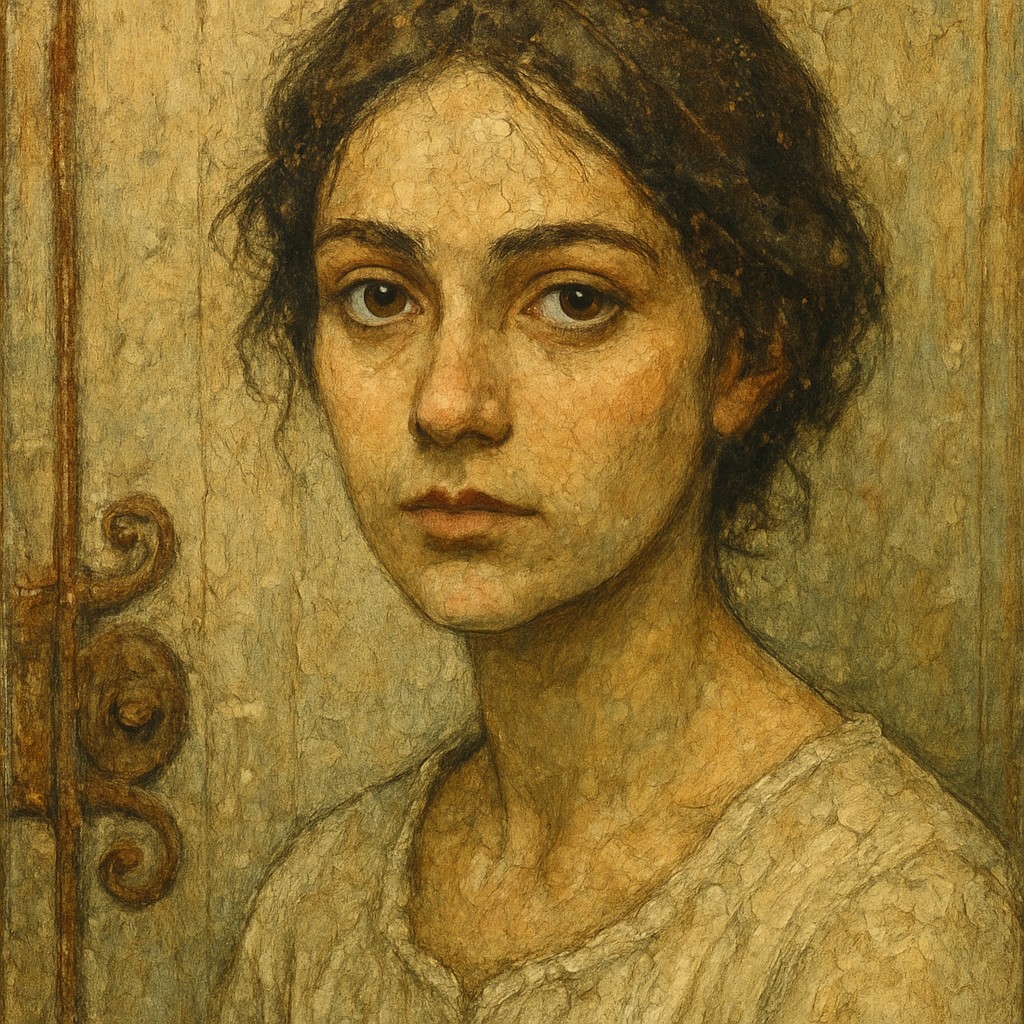 portrait of a person with expressive eyes