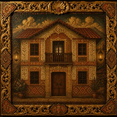 house with front view — Cusco Art Style