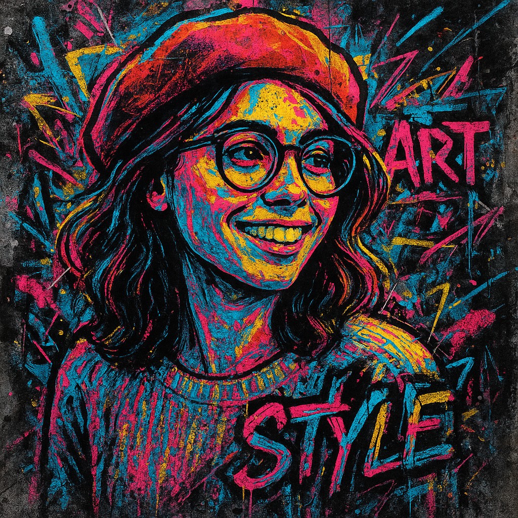 Graffiti Modern Art Style Style Transfer Example