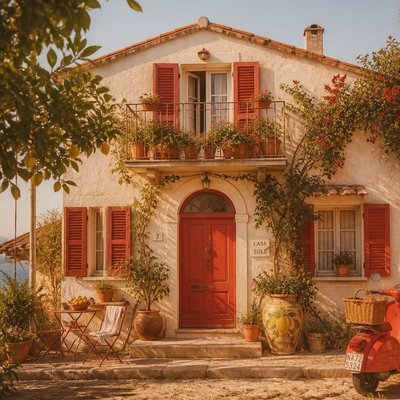 house with front view