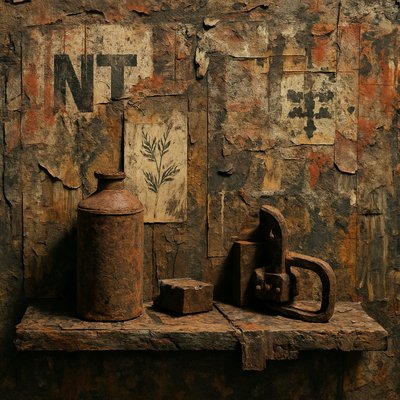 still life with everyday objects