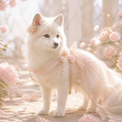 animal standing in natural pose — Light Feminine Aesthetic