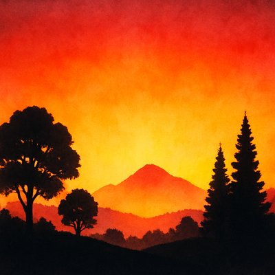 wide landscape with natural scenery