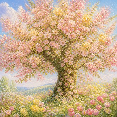 a tree in nature — Bloomcore Aesthetic
