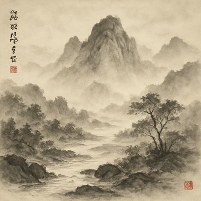 wide landscape with natural scenery