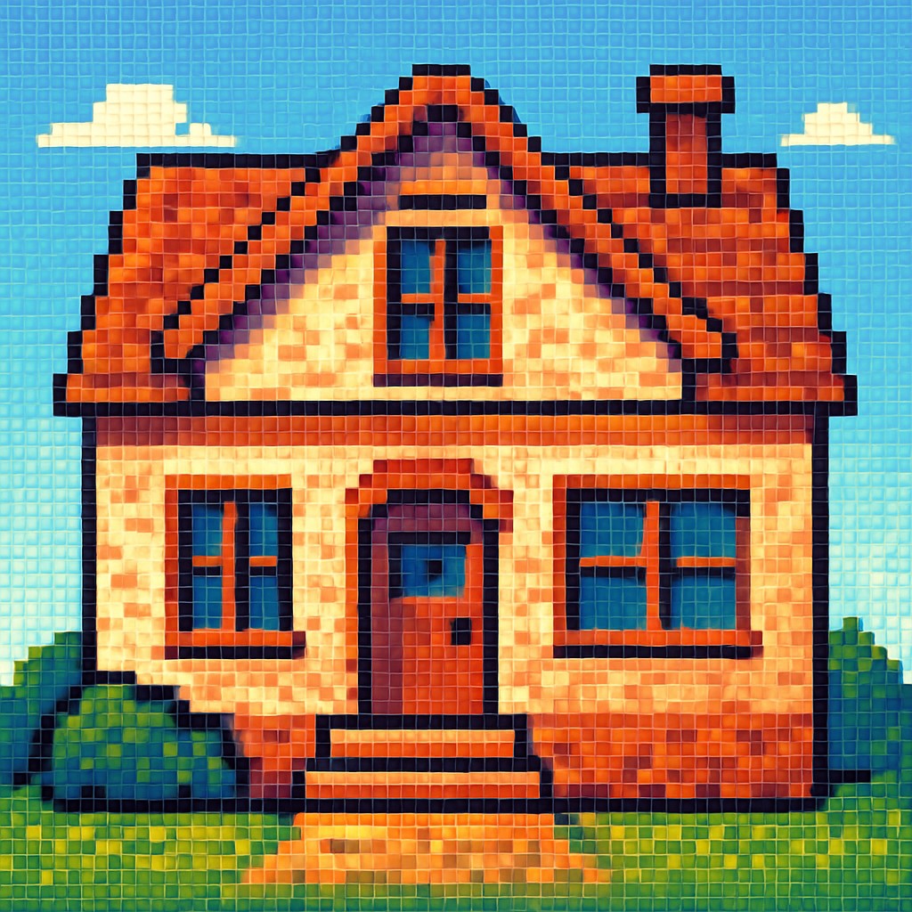 house with front view