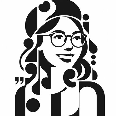 Typographic Minimalism Art Style Style Transfer Example