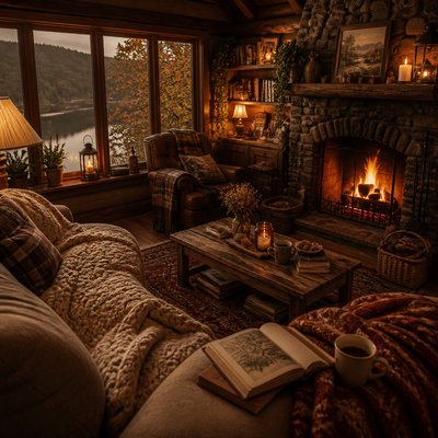 wide landscape with natural scenery — Cozycore Aesthetic