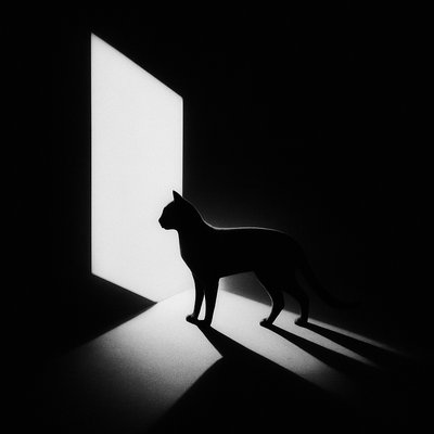 animal standing in natural pose