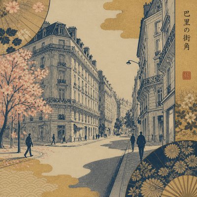 Japonisme Art Style Style Transfer Example