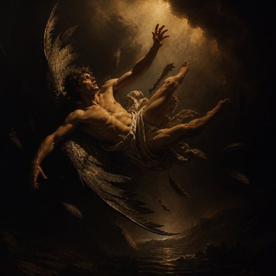 icarus falling