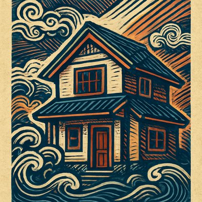 house with front view