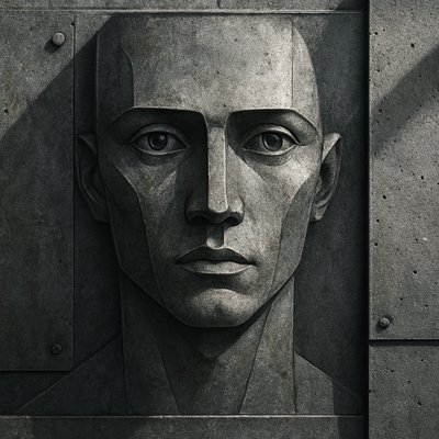 Industrial Materials Minimalism Art Style 1