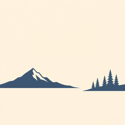 wide landscape with natural scenery — Simplicity Art Style