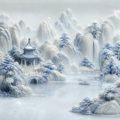 wide landscape with natural scenery