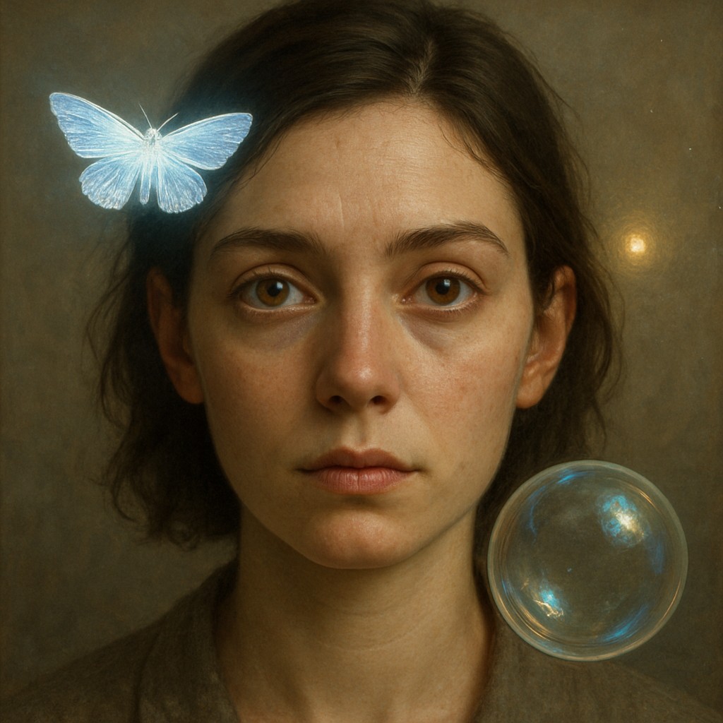 portrait of a person with expressive eyes