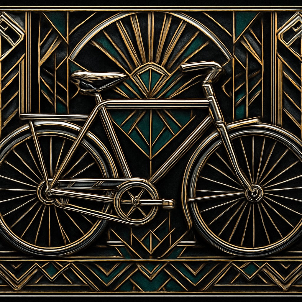 bicyle resting against a wall