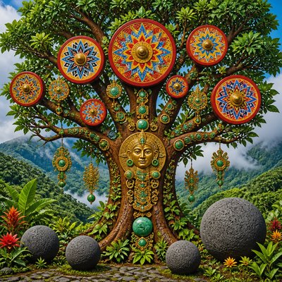 a tree in nature