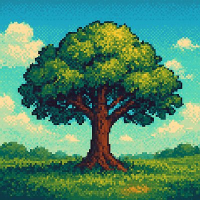 a tree in nature