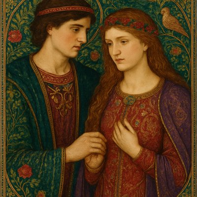 portrait of two people together