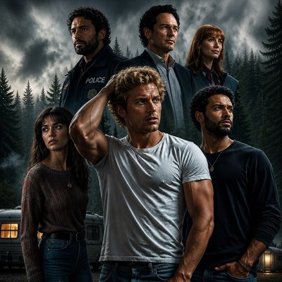 a group of people standing in front of a car