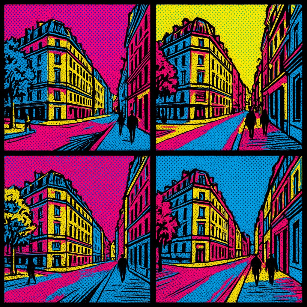 Pop Art Still Life Art Style Style Transfer Example