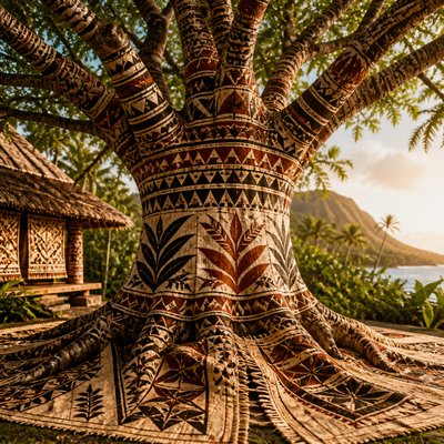 a tree in nature