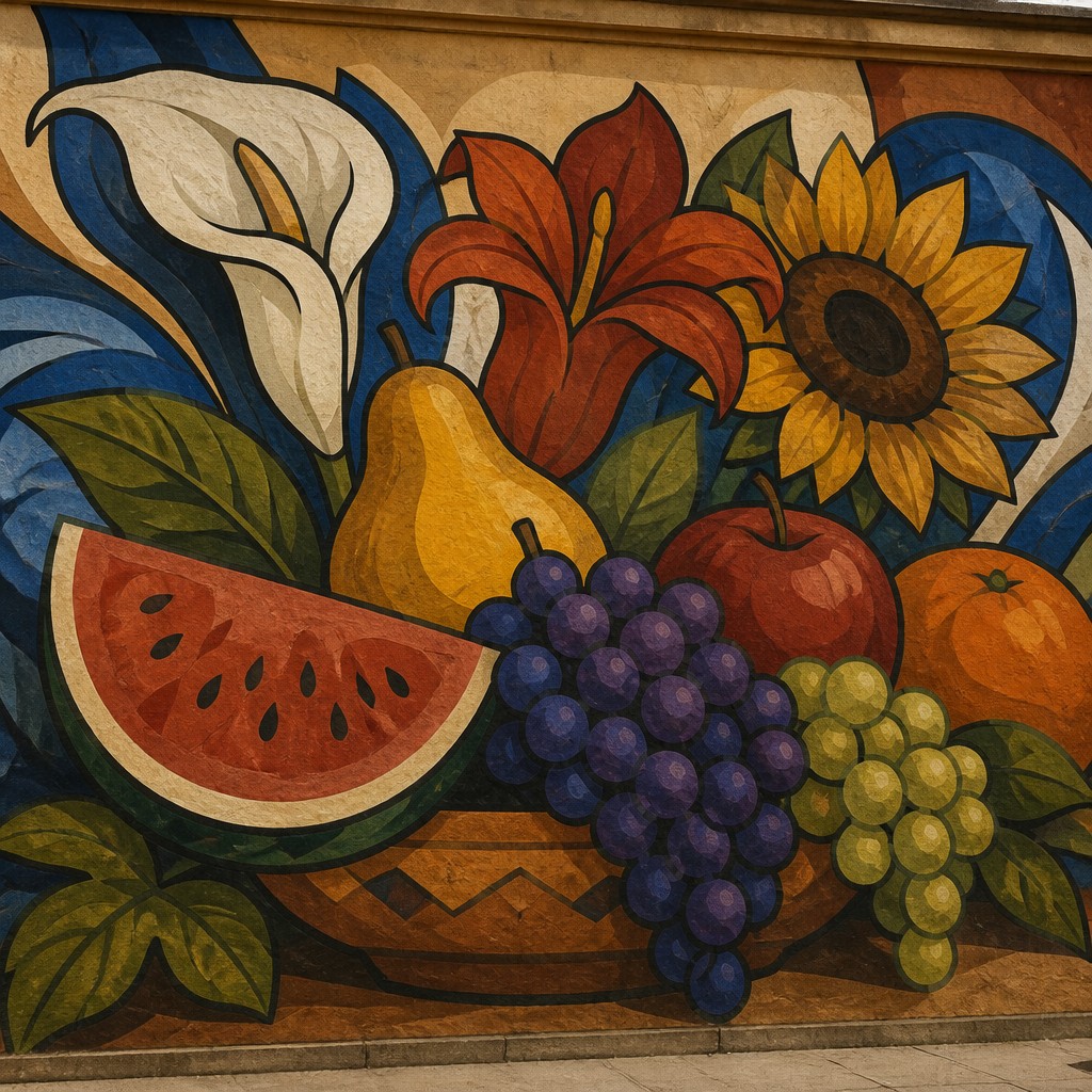 Mural Painting Art Style example artwork 3