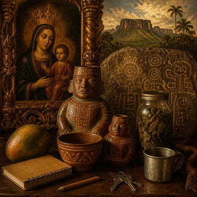 still life with everyday objects
