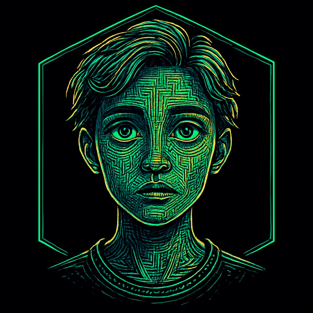 portrait of a person with expressive eyes