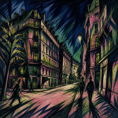 Berlin Expressionism Art Style Style Transfer Example