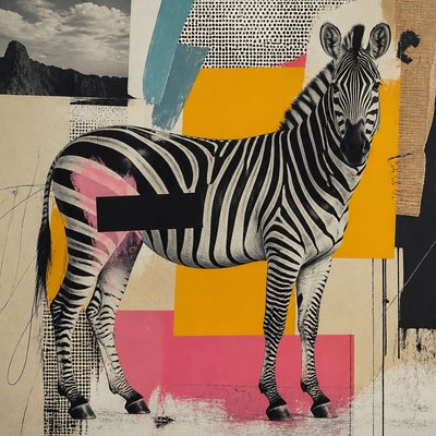 animal standing in natural pose