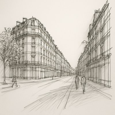 Contemporary Wire Sculpture Art Style Style Transfer Example