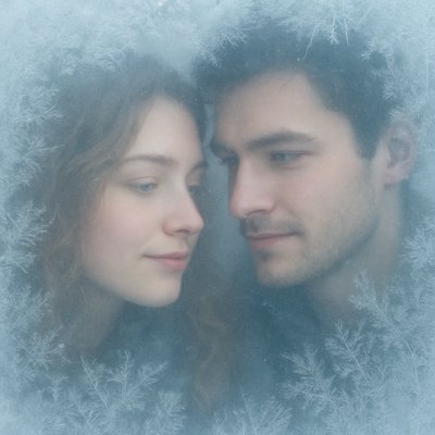 portrait of two people together