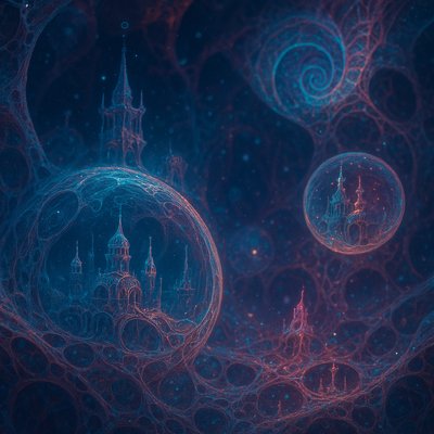 Microscopic Worlds Surrealism Art Style Style Transfer Example