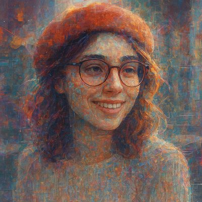 Memory Decay Surrealism Art Style Style Transfer Example